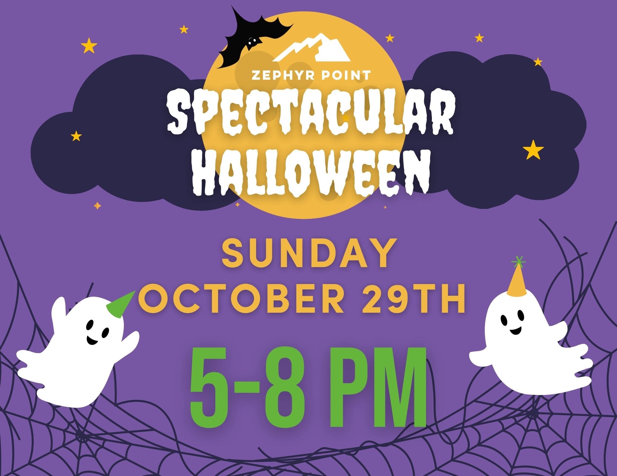 Spooktacular Halloween Date and Time Zephyr Point