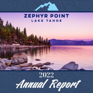 Zephyr Point 2022 Annual Report - Front Cover